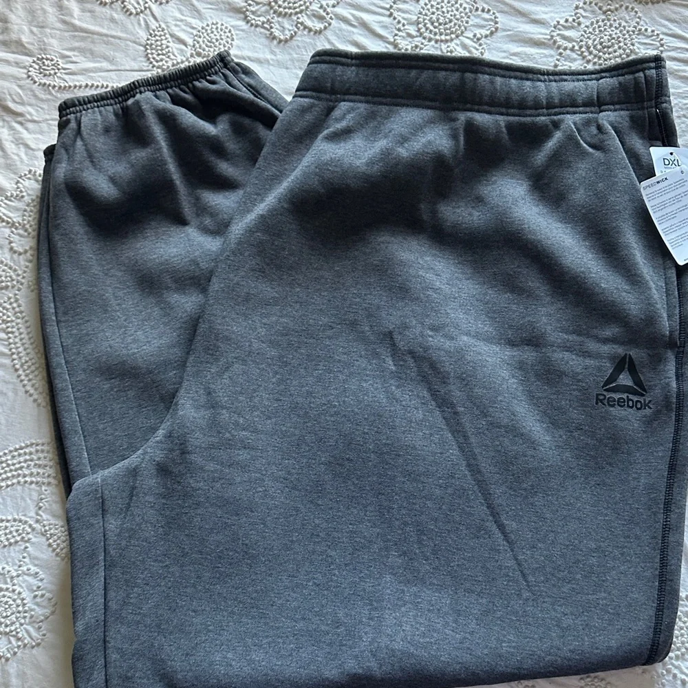 Reebok Charcoal Joggers - Picture 6 of 9